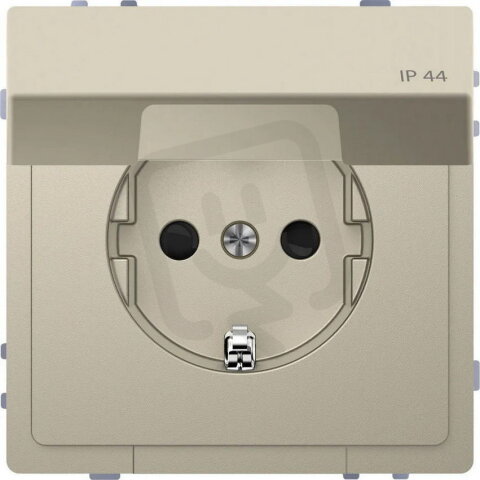 Zásuvka Merten D-Life 250V/16A SCHUKO IP44 Sahara SCHNEIDER MTN2314-6033