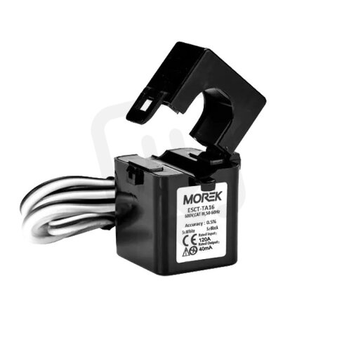 Proudový transformátor pro 1 fázi kabel 5m RS485 komunikace MOREK MEVX02N1P5MCT