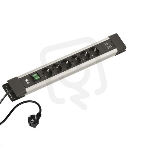CONNECTUS 6xCEE7/3 1xSchalter 1xUSB A/C
