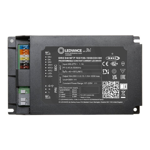 DRO D4I NF P 165/150-1050/235 BK   LEDV
