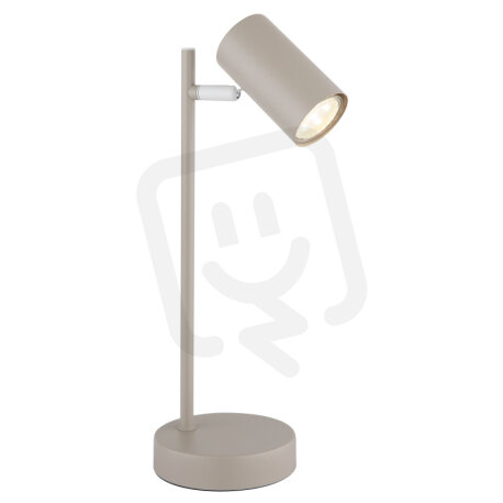 Stolní lampa ROBBY písková 1xGU10, 5W 230V GLOBO 57911TSA