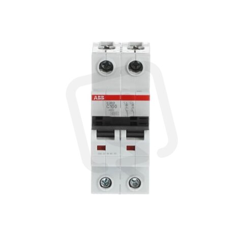S202-C100 2F jistič 100A char. C 6kA ABB 2CDS252001R0824