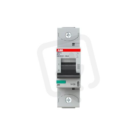 S801S-B16 jistič 1p char. B 16A s klecovou svorkou Icu 50kA ABB 2CCS861001R0165