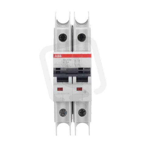 ABB SU202M-K3 jistič char. K 10kA 3A 2P  dle UL489 a CSA 22.2 No. 5