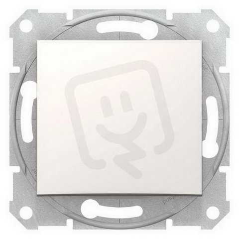 Sedna Střídavé tlačítko, řazení 6, 10A, Cream SCHNEIDER SDN0420123