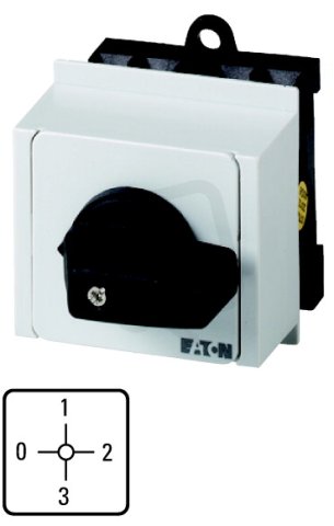 Eaton 11217 Ovládací spínač, 1-pól, 20A T0-2-15052/IVS