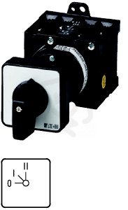 Eaton 16590 Ovládací spínač, 32A T3-1-15904/Z