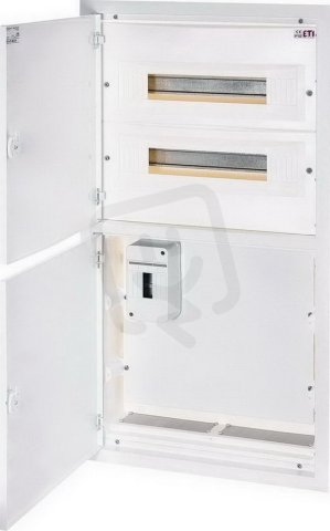 ETI Zapuštěná rozvodnice s plechovými dvířky ERP18-5-2V MEDIA 36M (2x18) IP40
