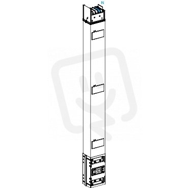 Schneider KSA1000EV4153 Rovná délka 1,5M 3O 1000A