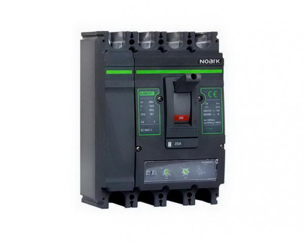 Kompaktní jistič NOARK 112008 EX9M3P TM AC MCCB, velikost M3, 150kA, 350A, 4P4T