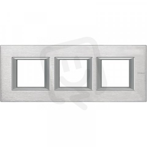 Legrand HA4802M3HCR BTAX Rámeček2+2+2 HOR.CHROM BROUŠ