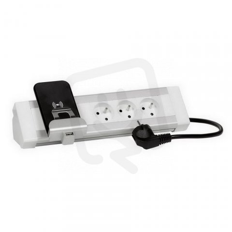 MOSAIC INDUKČNÍ NABÍJEČKA 1A+USB 2,4A LEGRAND 077598