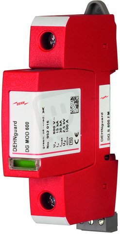 Svodič přepětí DEHNguard S FM 1-pólový Uc 600VAC dálková signalizace 952096