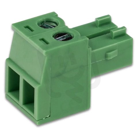Vidlice šroubová 2-pól. 250V/8A, 28-16 AWG/0,5-1,5 mm2 MCLED ML-112.002.44.0