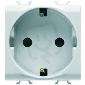 Zásuvka DE 2P+E 16A 250V, bílá GEWISS GW10241
