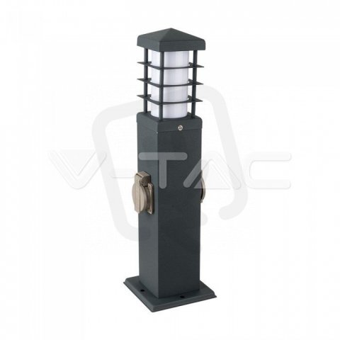 1 Way Gerden Socket With Lamp IP44