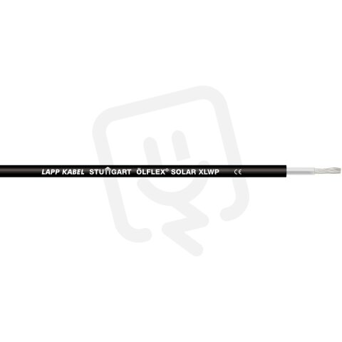Solární kabel ÖLFLEX SOLAR XLWP 1x4 WH/BK LAPP 1023601