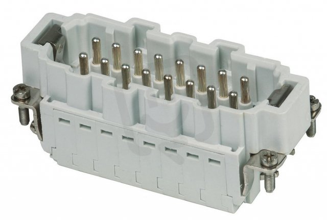 Walther 71021604 Stifteinsatz Baureihen B16/B32 m.Push-In-Anschluss,Nr. 1-16