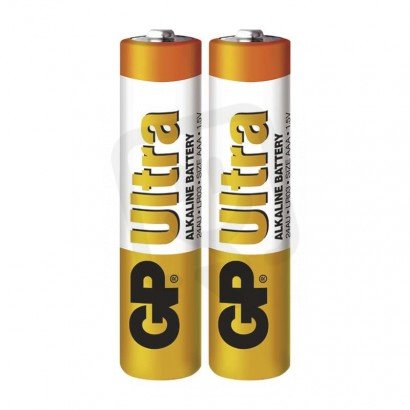 GP alkalická baterie ULTRA AAA (LR03) 2SH /1014102000/ B1910
