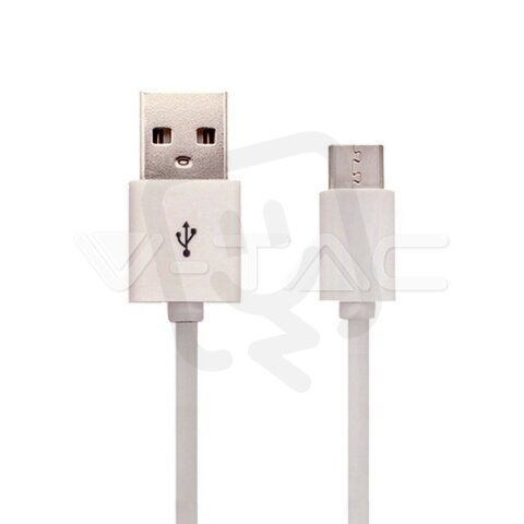 Micro USB Cable 3M White, VT-5333 V-TAC SKU8451