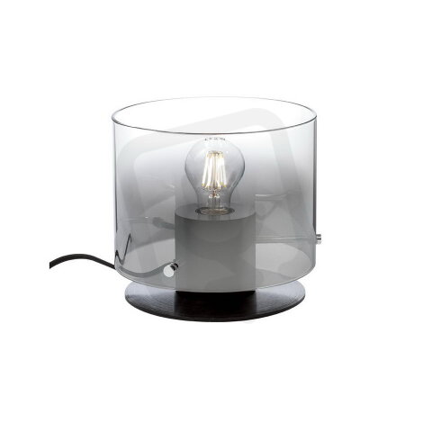 Stolní lampa LOU VE 1X40W E27 SBK/SMOKE D200 REDO 01-2011