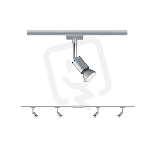 URail sada Pure II matný chrom bez zdroje světla max. 4x10W GU10 968.96 96896