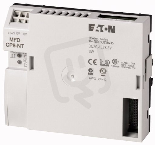 Eaton 265253 Centrální jednotka s easy-NET rozhraním, 24VDC MFD-CP8-NT