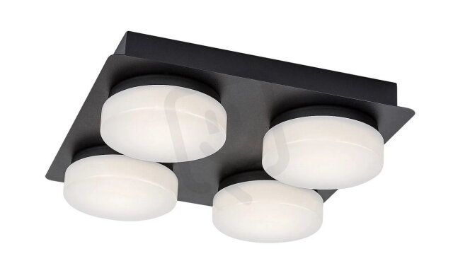 ATTICHUS LED 21W IP44 matná černá RABALUX 75004