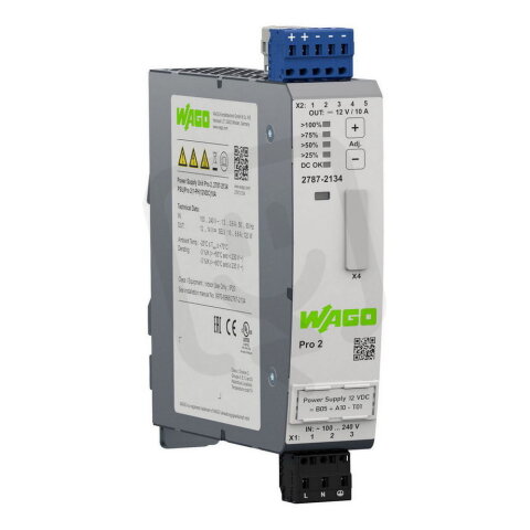 Napájecí zdroj pro 2 1fáz. WAGO 2787-2134