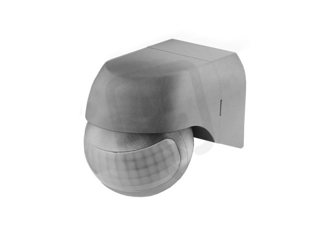SENSOR PIR pohybové čidlo 180° IP44 - stříbrná PANLUX SL2300/CH