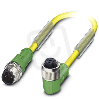 SAC-4P-M12MS/0,3-PUR/M12FR D Kabel senzoru/aktoru 1696057