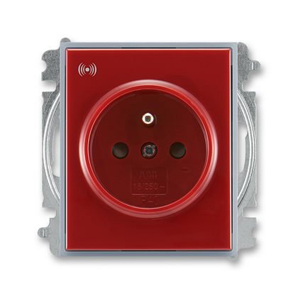 ABB 5589E-A02357 24 Zásuvka s přepěťovou ochranou,akusticá signalizace poruchy