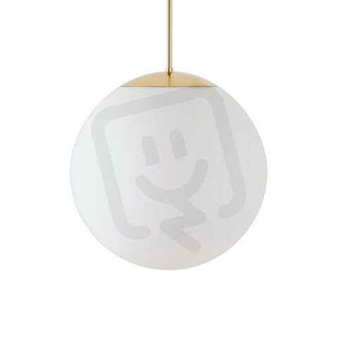 Závěsné LED svítidlo se skleněným stínidlem ADRIA P3 HP 52W IP40 DALI 3K mosaz