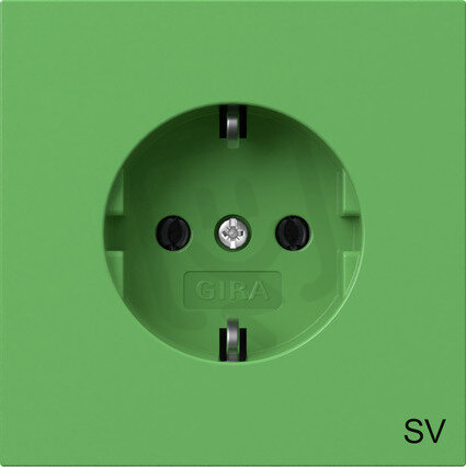 SCHUKO oti.SV F100 zelená GIRA 4188707