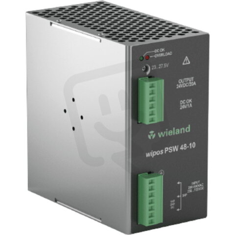 Spínaný napájecí zdroj WIPOS PSW 48-10 WIELAND 81.000.7531.0