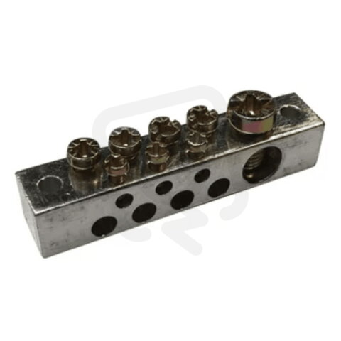 Zemnící a nulová sběrnice hliníková, 8 odbočení ERICO EBD8AL