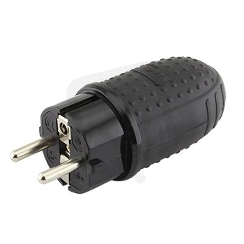 DA-14Z Vidlice na kabel pogumovaná 230V / 16A, IP44 FK TECHNICS 1671012