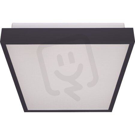 Stropní a nástěnné svítidlo Quatro 350x350 černá 2x60W IP20 E27 922001/07