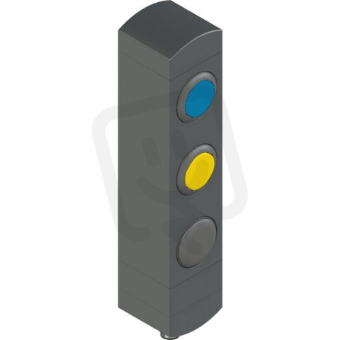 Ovládací jednotka BN 3 prvky (konfigurace A27) 1NO, Konektor M12,12 pólů, IP65