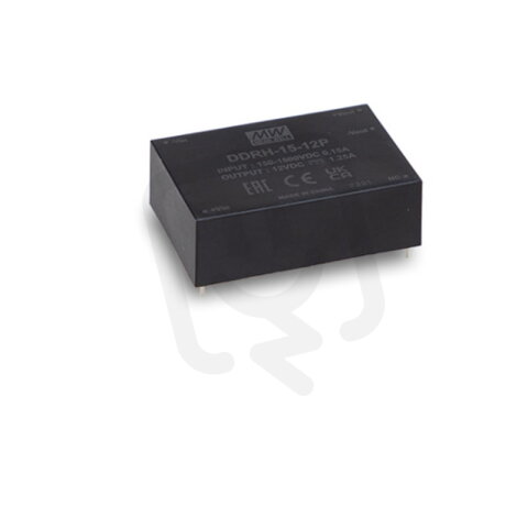 Měnič DC/DC 10W 5V 2000mA MEAN WELL DDRH-15-05P