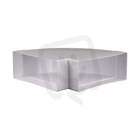 Koleno vodorovné ploché CKH 2x220x90 mm XTLINE HC0661/1