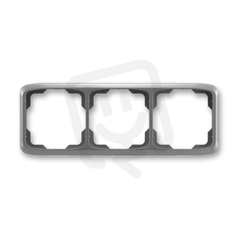 Trojrámeček ABB TANGO vodorovný kouřová šedá BLISTR 3901A-B30 S2W