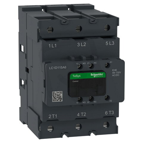 LC1D115A6EHE Stykač 115A, 48-130V AC/DC,