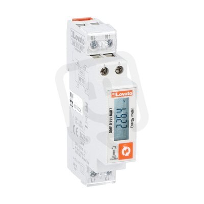 Lovato DMED111MID7 Jednofázový elektroměr RS485 40A MID 70C