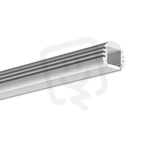 LED hliníkový profil KLUŚ PDS-O stříbrná 1m /B3777_1m/ ALUMIA A03777A_1