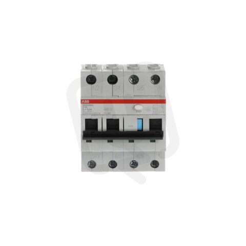 ABB DS203NC-C10/AC300 kombinace jistič/chránič 3P+N 10A 300 mA C AC