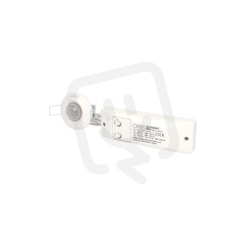 Pohybové čidlo ORBIS DICROMAT MINI-zapuštěná montáž do stropu otvor 54mm 1008067