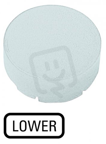 Eaton M22-XDLH-W-GB18 Čočky do prosvětlených tlačítek, zvýšená, LOWER, bílá