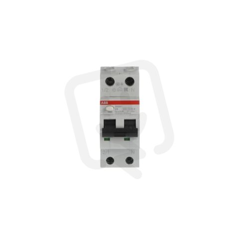 ABB DS201 C4 A300 kombinace jistič/chránič 2P (1P+N) 4A 300mA C 6kA A