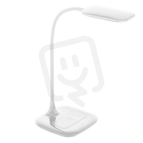 Stolní svítidlo MASSERIE LED TOUCH/QI-CHARGER bílá 3,4W IP20 EGLO 98247